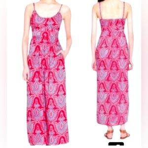 COPY - J. Crew Raj Midsummer Paisley Cotton Tank Maxi Dress - Women’s 4